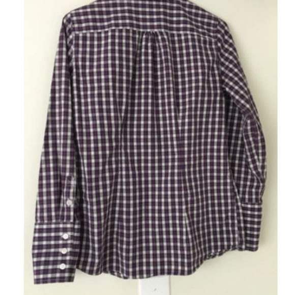 Lands' End Ruffle Button Up Blouse - Picture 3 of 4